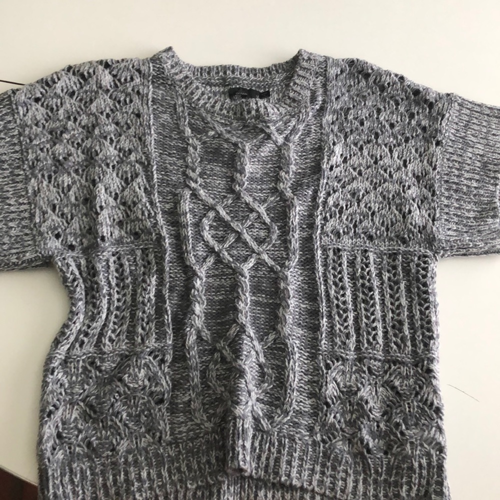 NWOT gray Prana sweater. Size M.